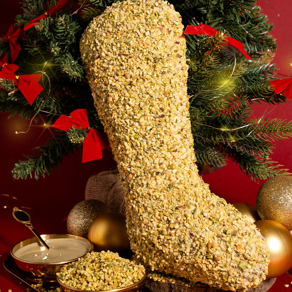 CALZA AL PISTACCHIO CON GRANELLA