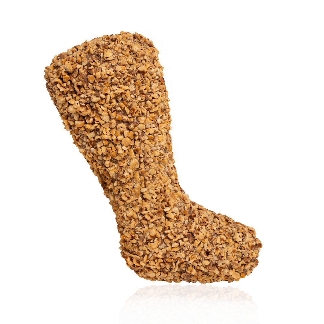 CALZA CIOCCOLATO CON GRANELLA DI NOCCIOLE