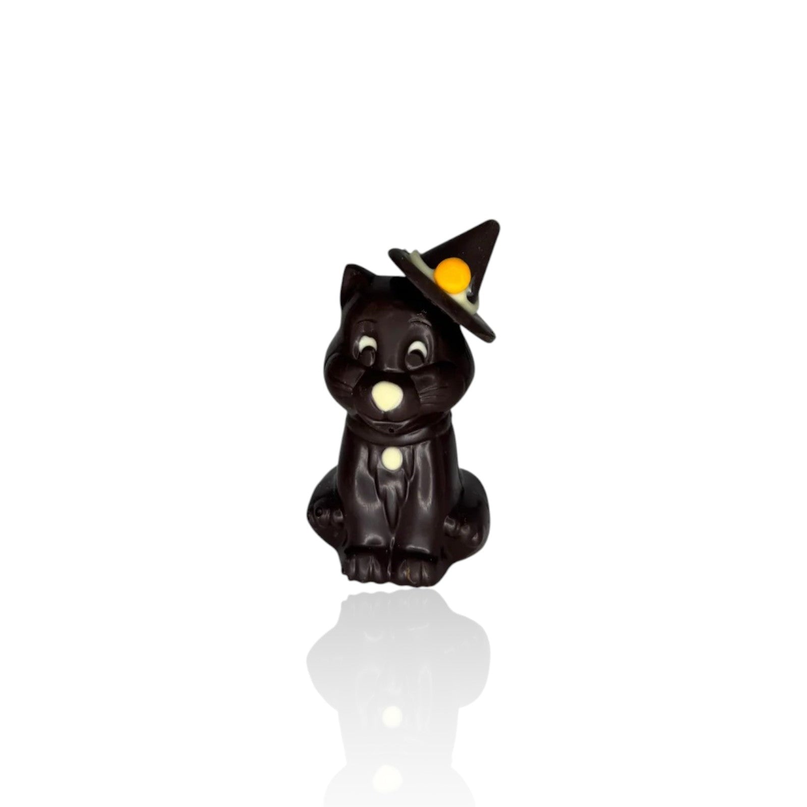 GATTO STREGA DI CIOCCOLATO FONDENTE