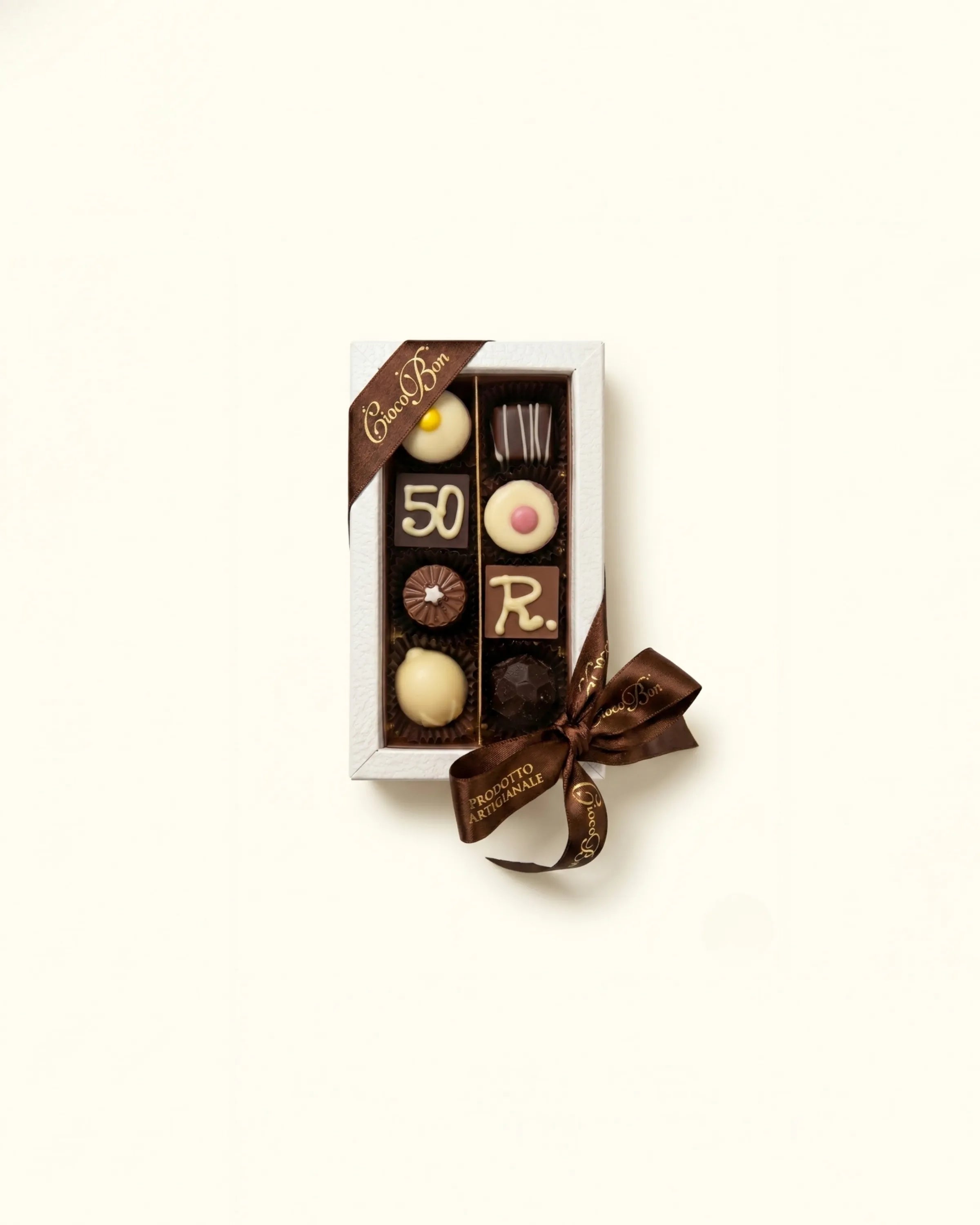 Scatola con cioccolatini personalizzabile