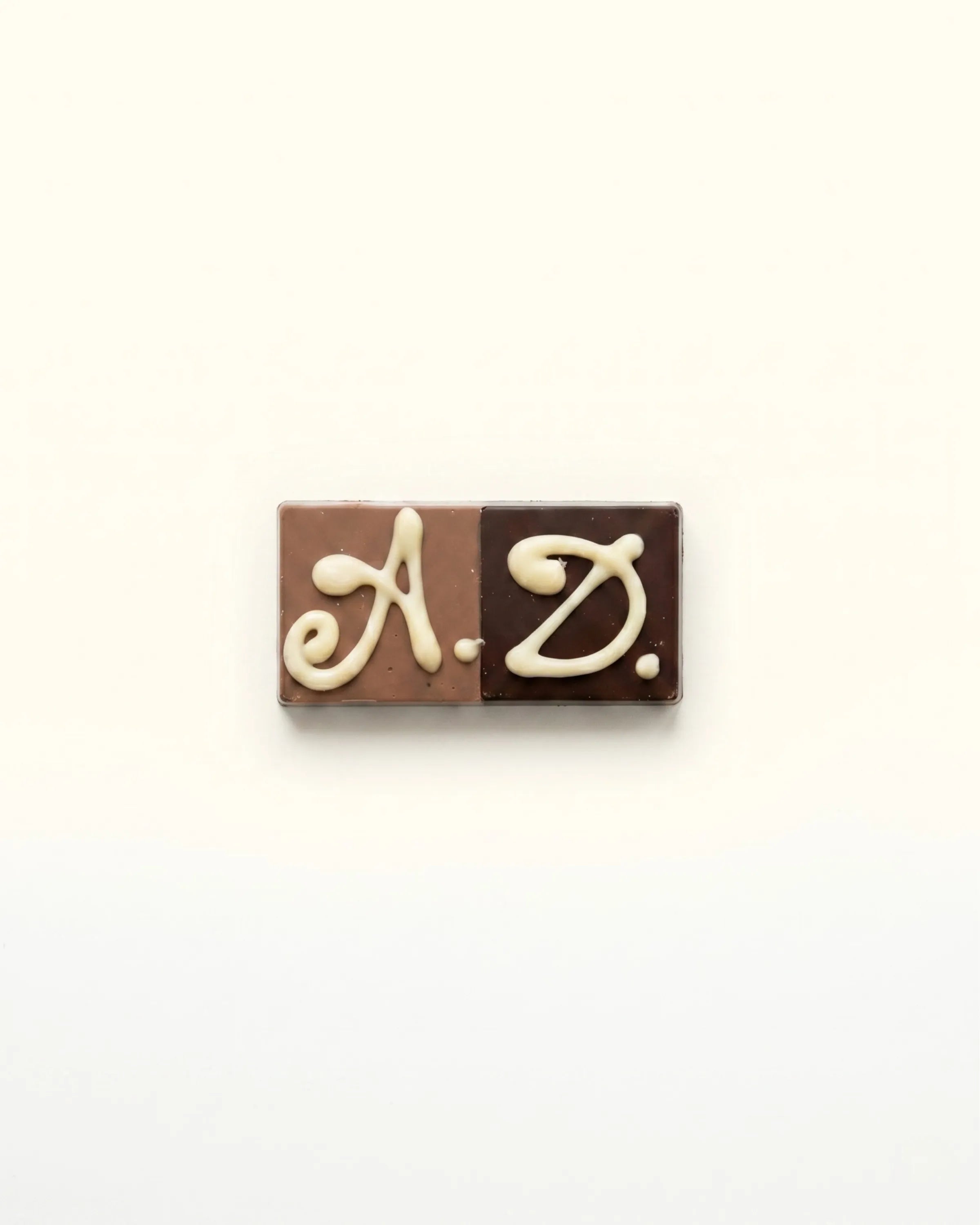 Segna posto di cioccolato personalizzabile