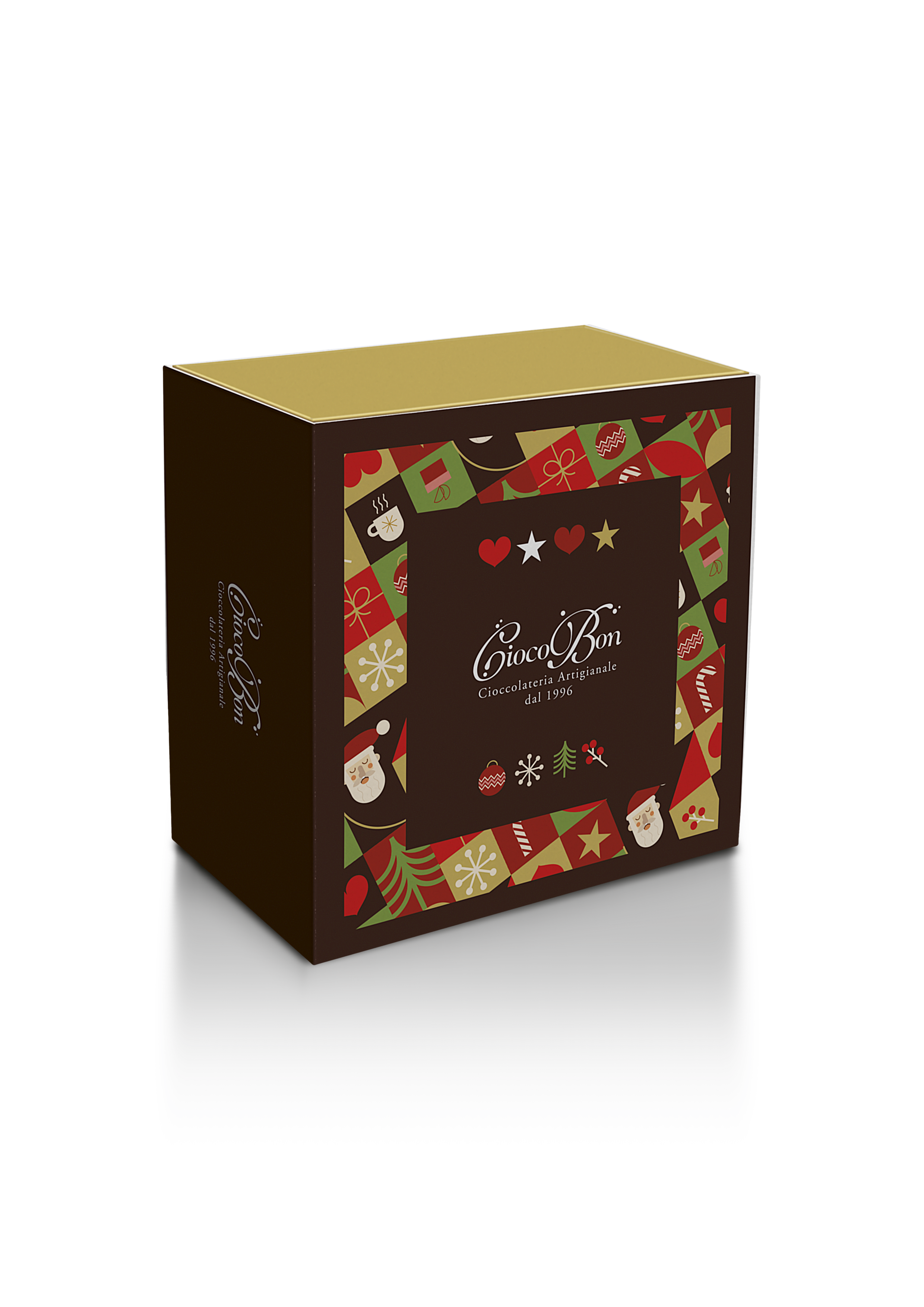 ALBERO DI CIOCCOLATO RICOPERTO DA NOCCIOLE