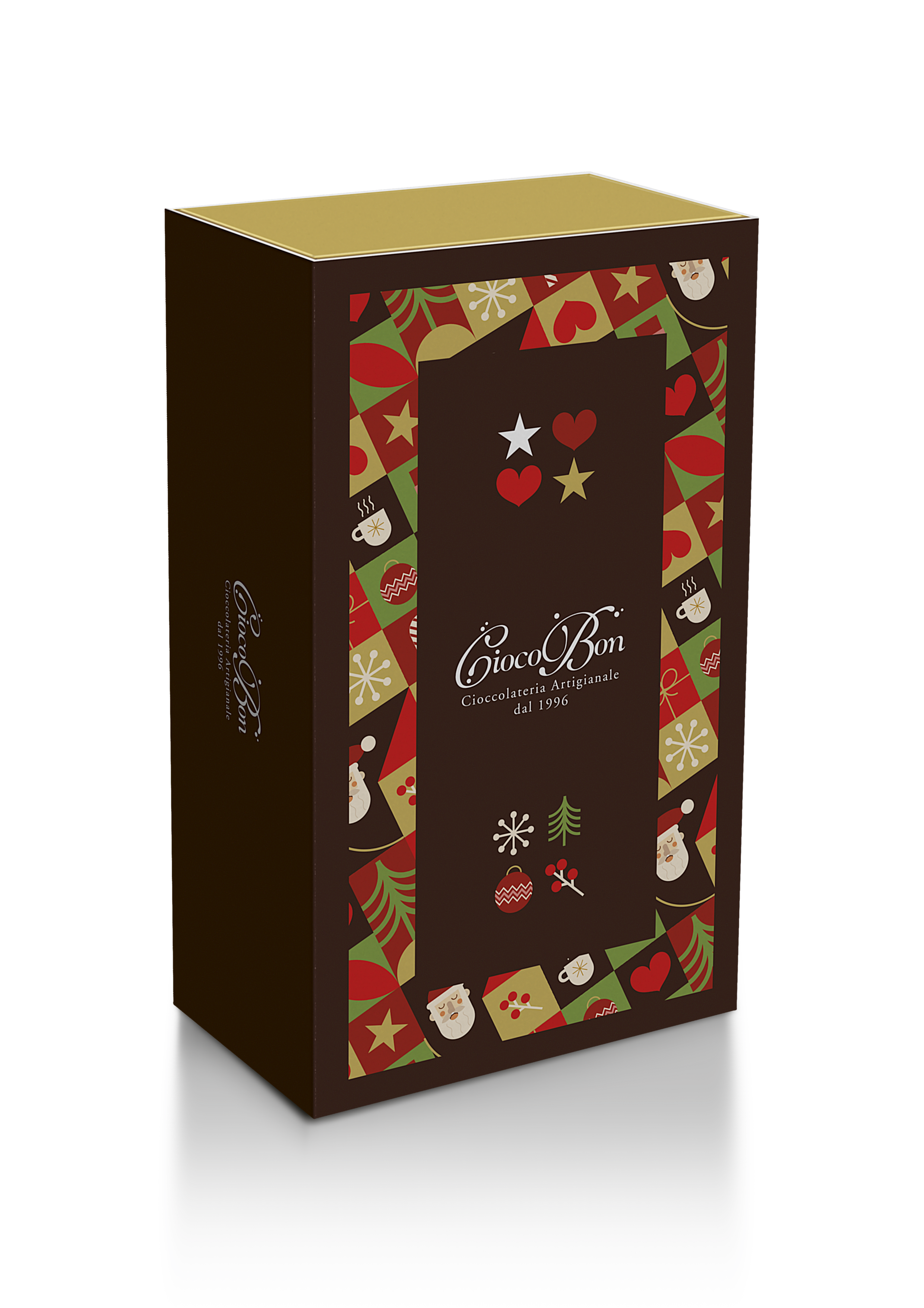 CALZA CIOCCOLATO CON GRANELLA DI NOCCIOLE