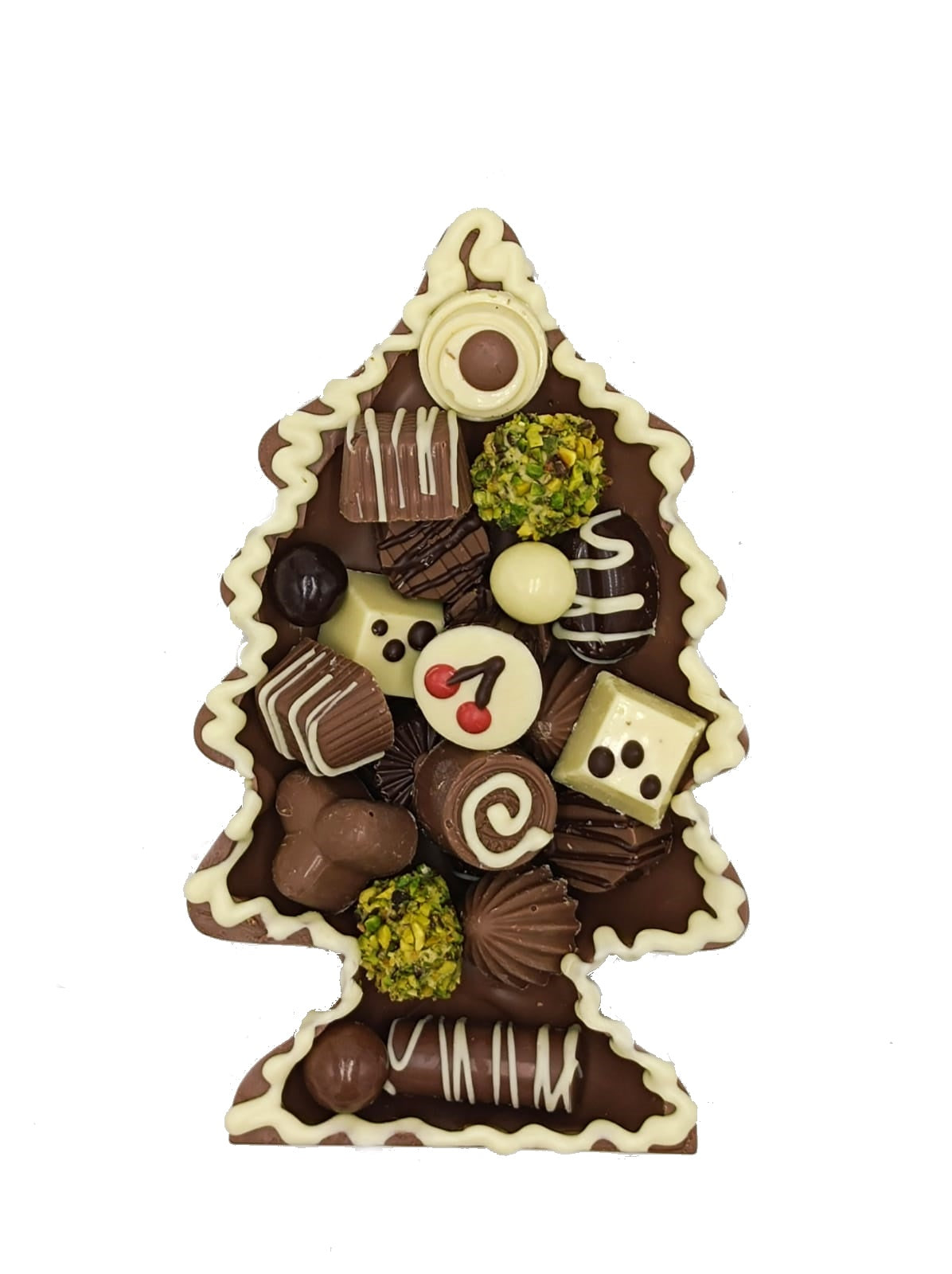 ALBERO VASSOIO CON PRALINE ASSORTITE