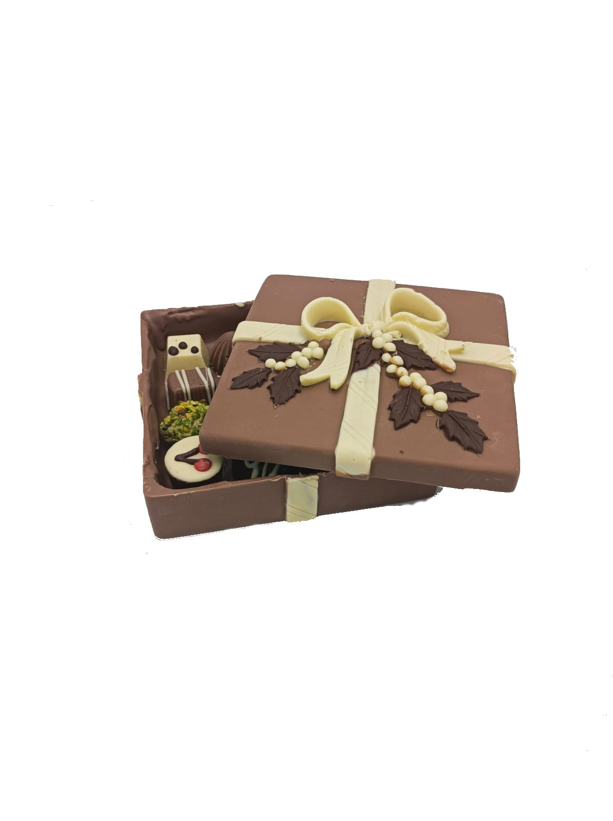 SCATOLA DI CIOCCOLATO NATALIZIA