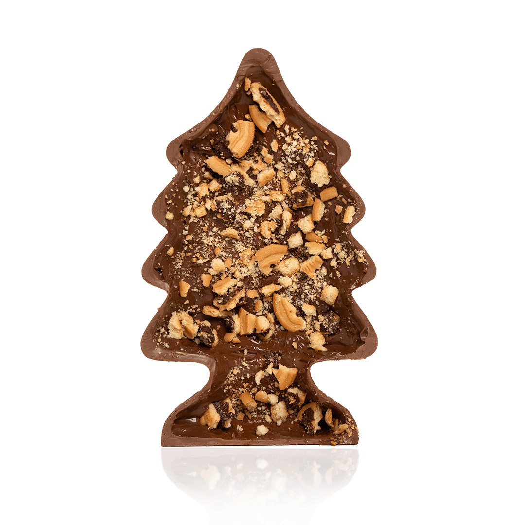ALBERO CIOCCOLATO CON BAIOCCHI ALLA NOCCIOLA