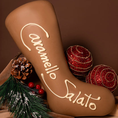 CALZA CIOCCOLATO AL CARAMELLO SALATO