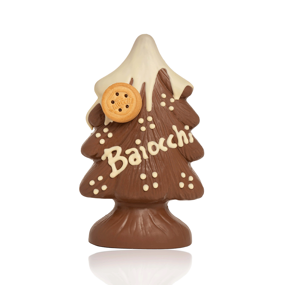 ALBERO CIOCCOLATO CON BAIOCCHI ALLA NOCCIOLA
