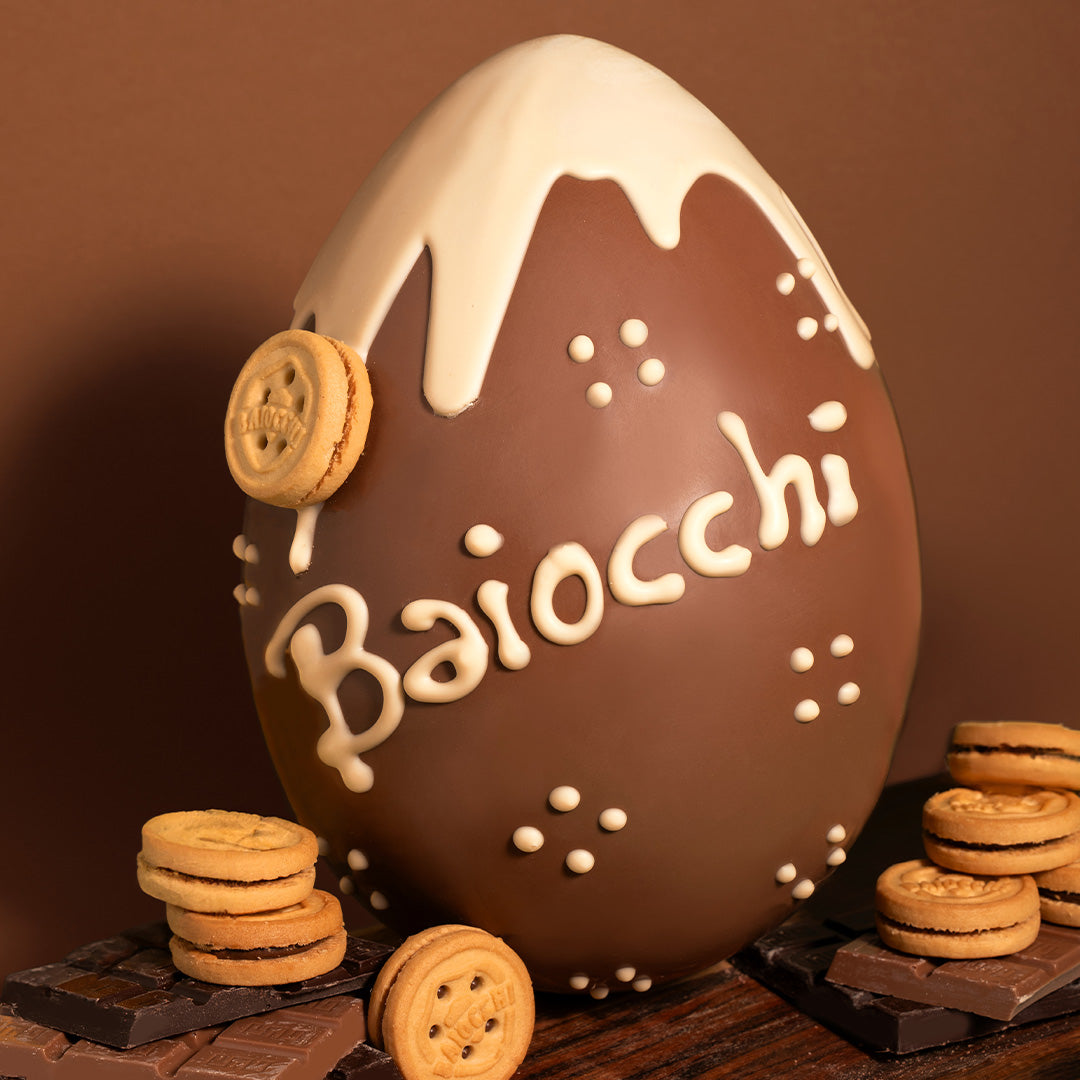 UOVO CIOCCOLATO CON BAIOCCHI ALLA NOCCIOLA