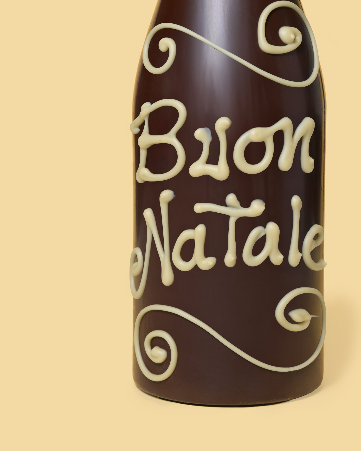 BOTTIGLIA DI CIOCCOLATO BUON NATALE