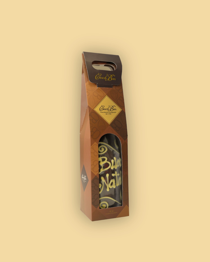 BOTTIGLIA DI CIOCCOLATO BUON NATALE