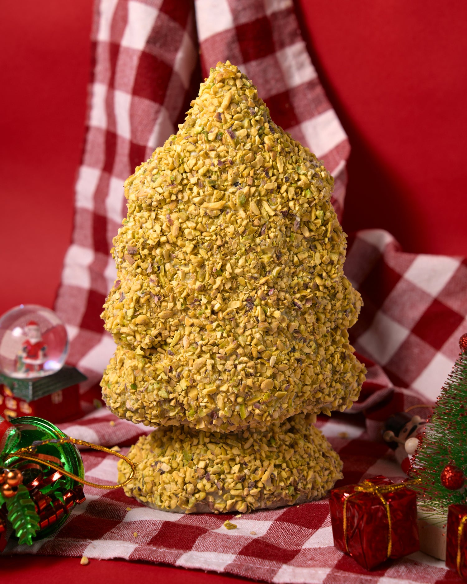 ALBERO AL PISTACCHIO CON GRANELLA DI PISTACCHIO