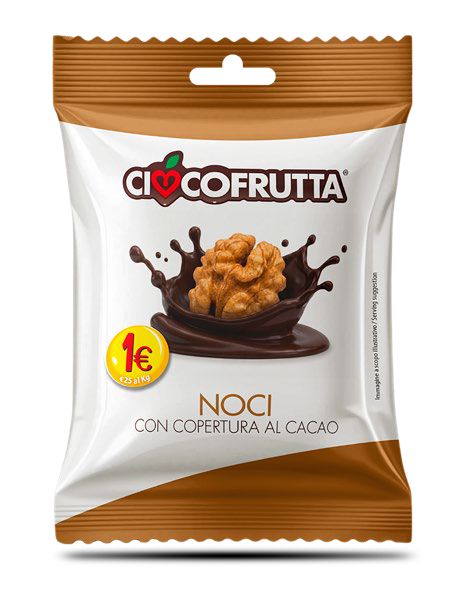 10 pz. Noci sgusciate con copertura fondente