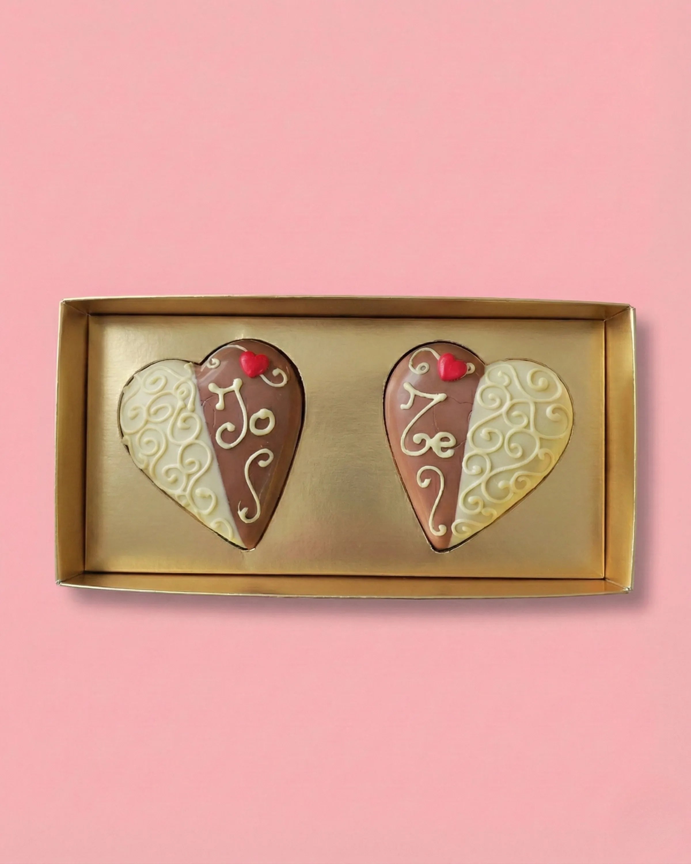 SCATOLA CUORI IO&amp;TE PERSONALIZZABILE 500 GR.