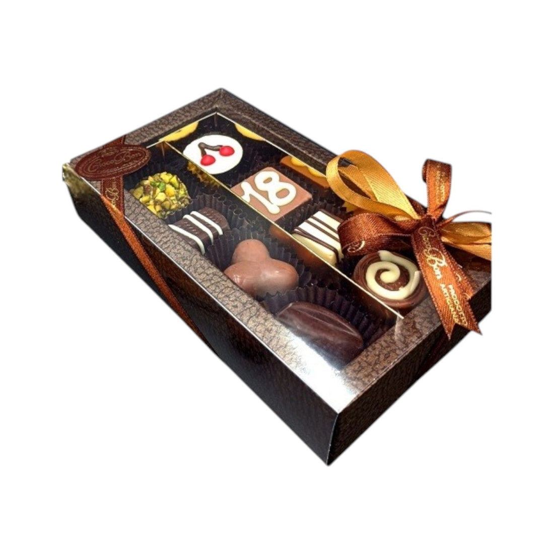 Scatola con cioccolatini