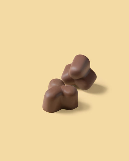 Praline di cioccolato al latte con nocciole