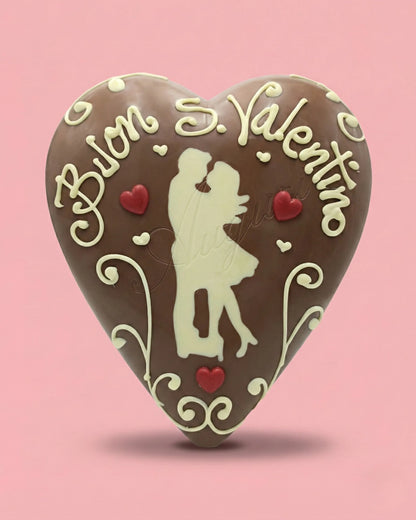 CUORE CIOCCOLATO INNAMORATI MAXI PERSONALIZZABILE 750 GR.