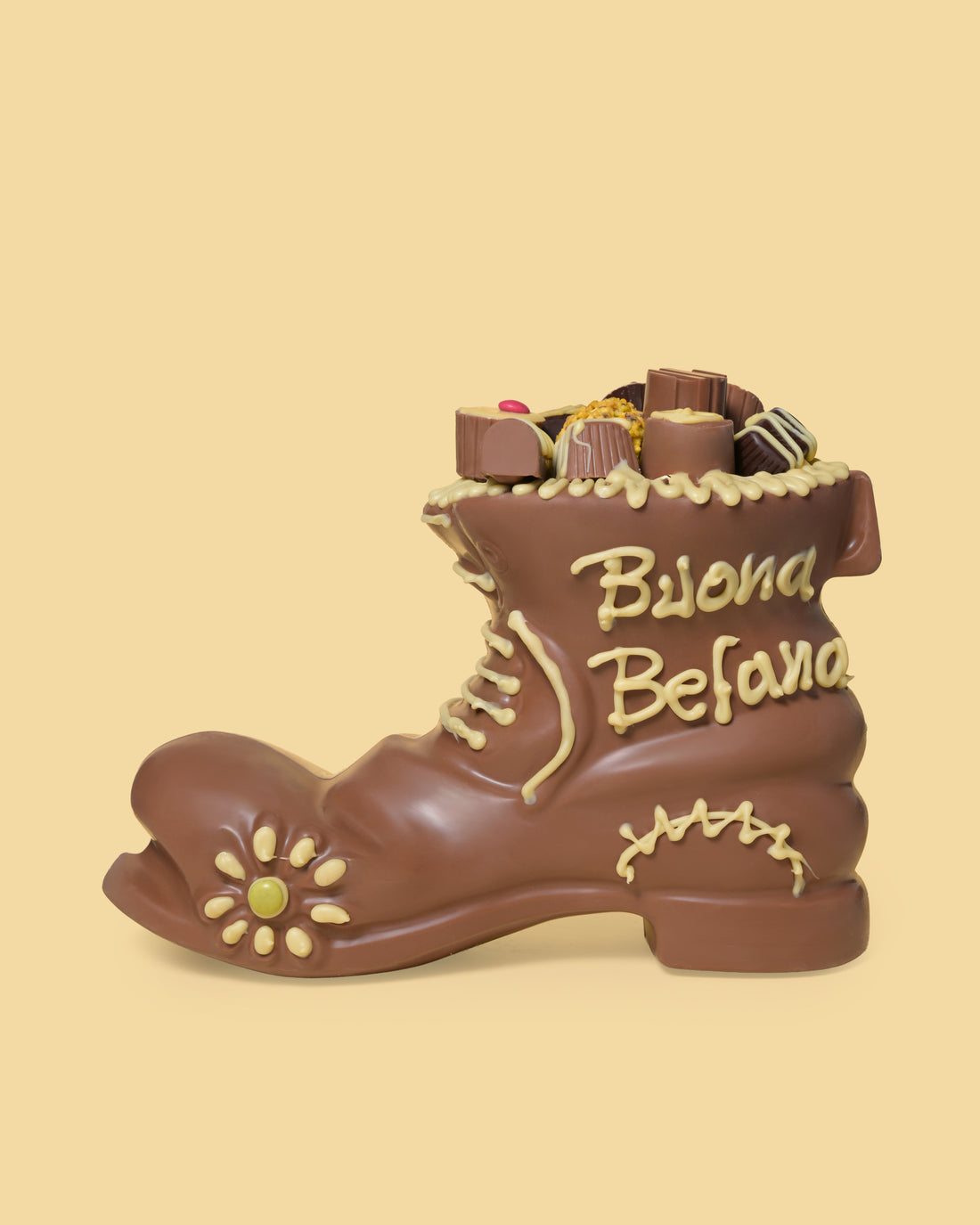 SCARPONE BEFANA CON PRALINE