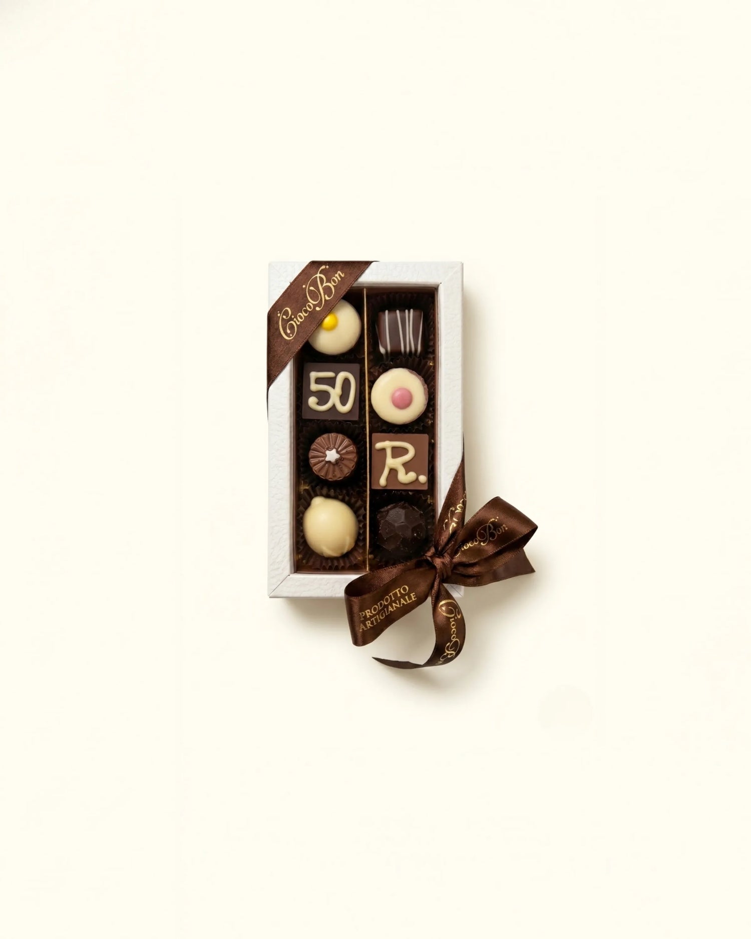 Scatola con cioccolatini personalizzabile