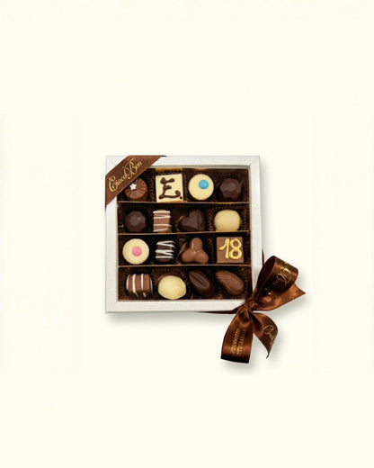 Scatola con cioccolatini personalizzabile