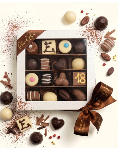 Scatola con cioccolatini personalizzabile
