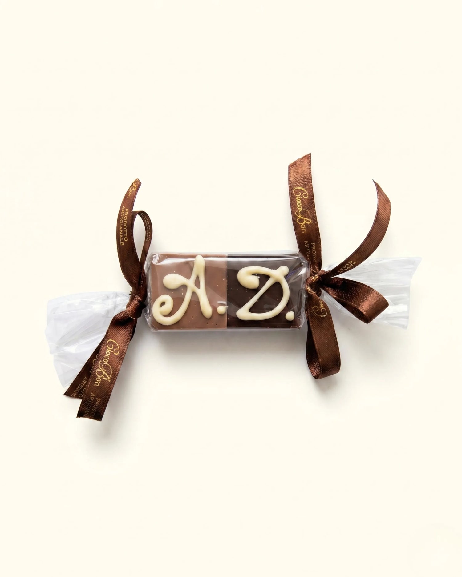 Segna posto di cioccolato personalizzabile