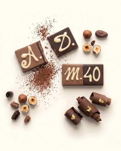 Segna posto di cioccolato personalizzabile