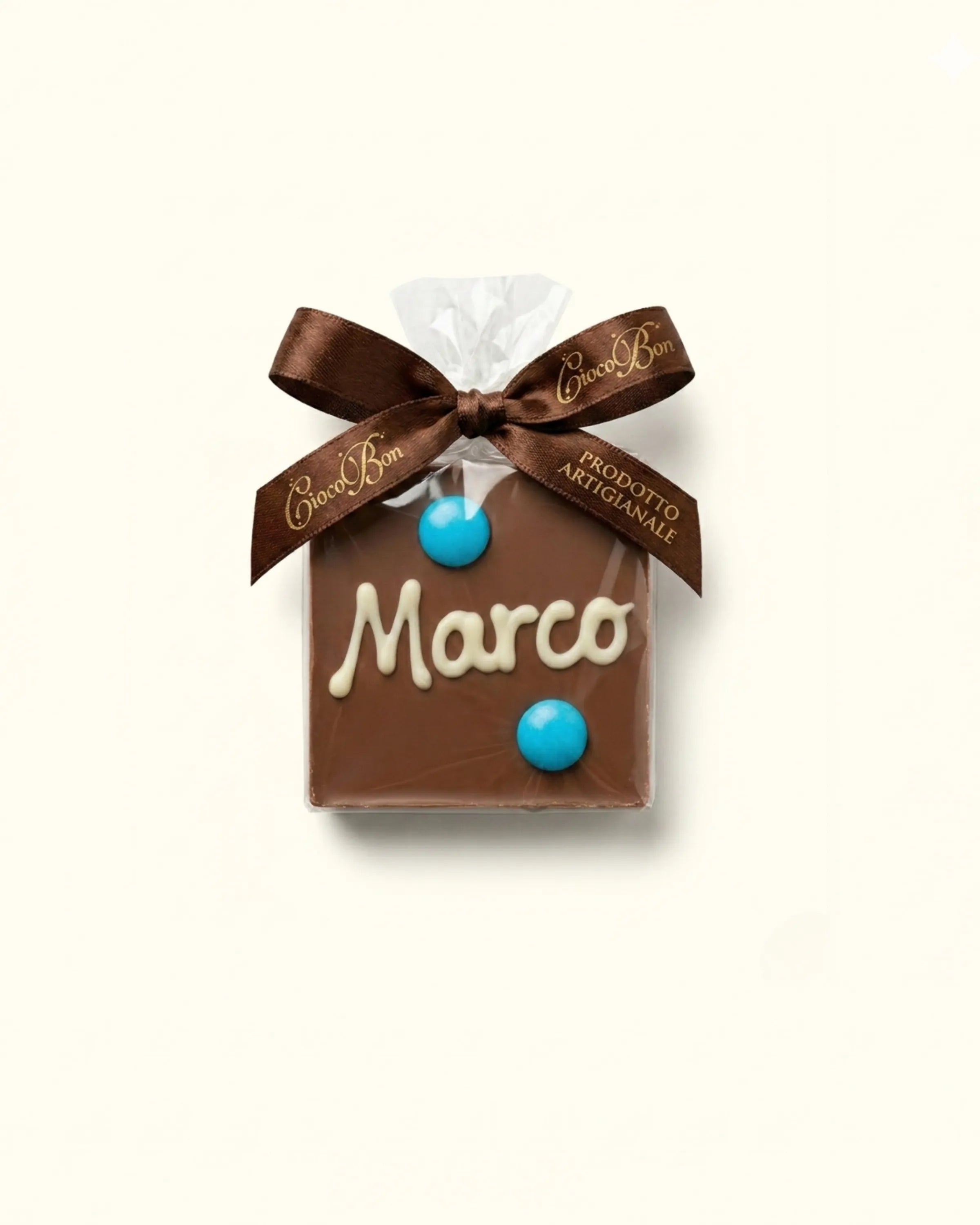Segna posto di cioccolato personalizzabile