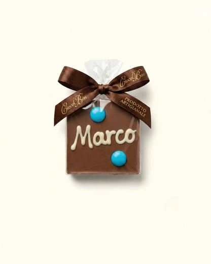 Segna posto di cioccolato personalizzabile