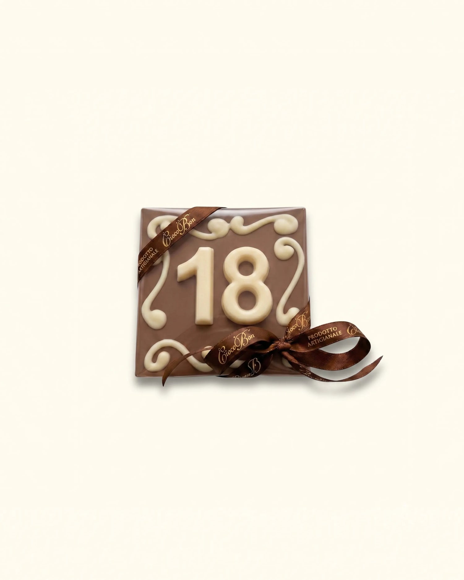 Mattonella segna posto di cioccolato personalizzabile