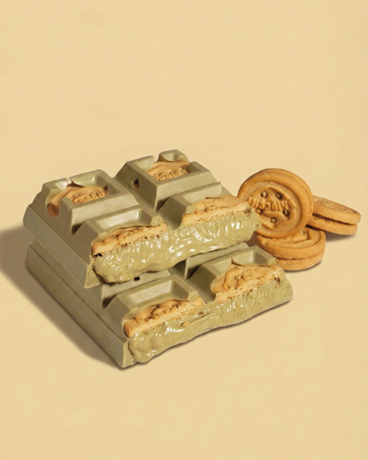 TAVOLETTA PISTACCHIO CON BISCOTTI BAIOCCHI