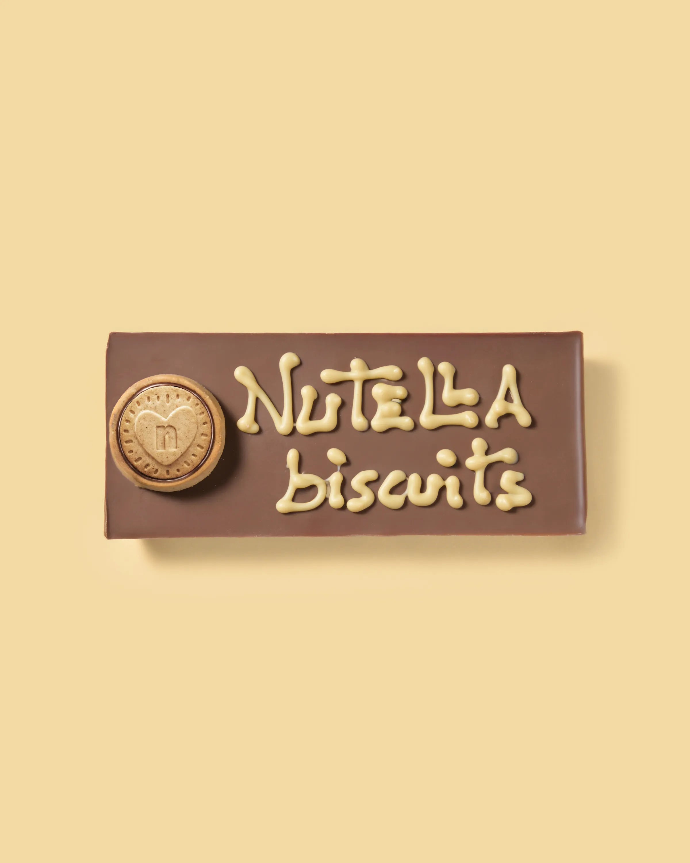 TAVOLETTA CIOCCOLATO CON NUTELLA BISCUITS