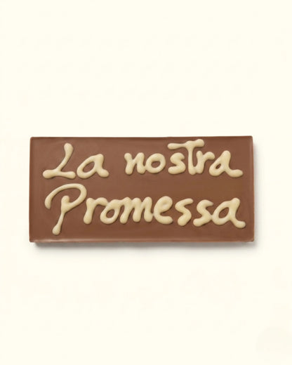 Tavoletta di cioccolato Promessa di Matrimonio personalizzabile