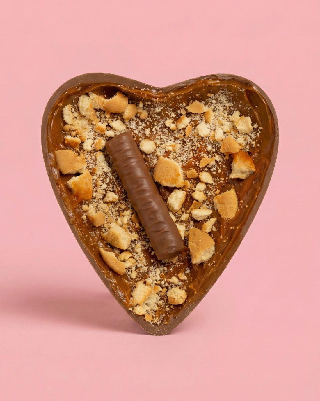 CUORE CIOCCOLATO CON TWIX PERSONALIZZABILE  600 GR.