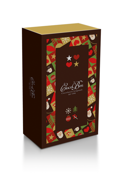 CALZA CIOCCOLATO CON GRANELLA DI NOCCIOLE