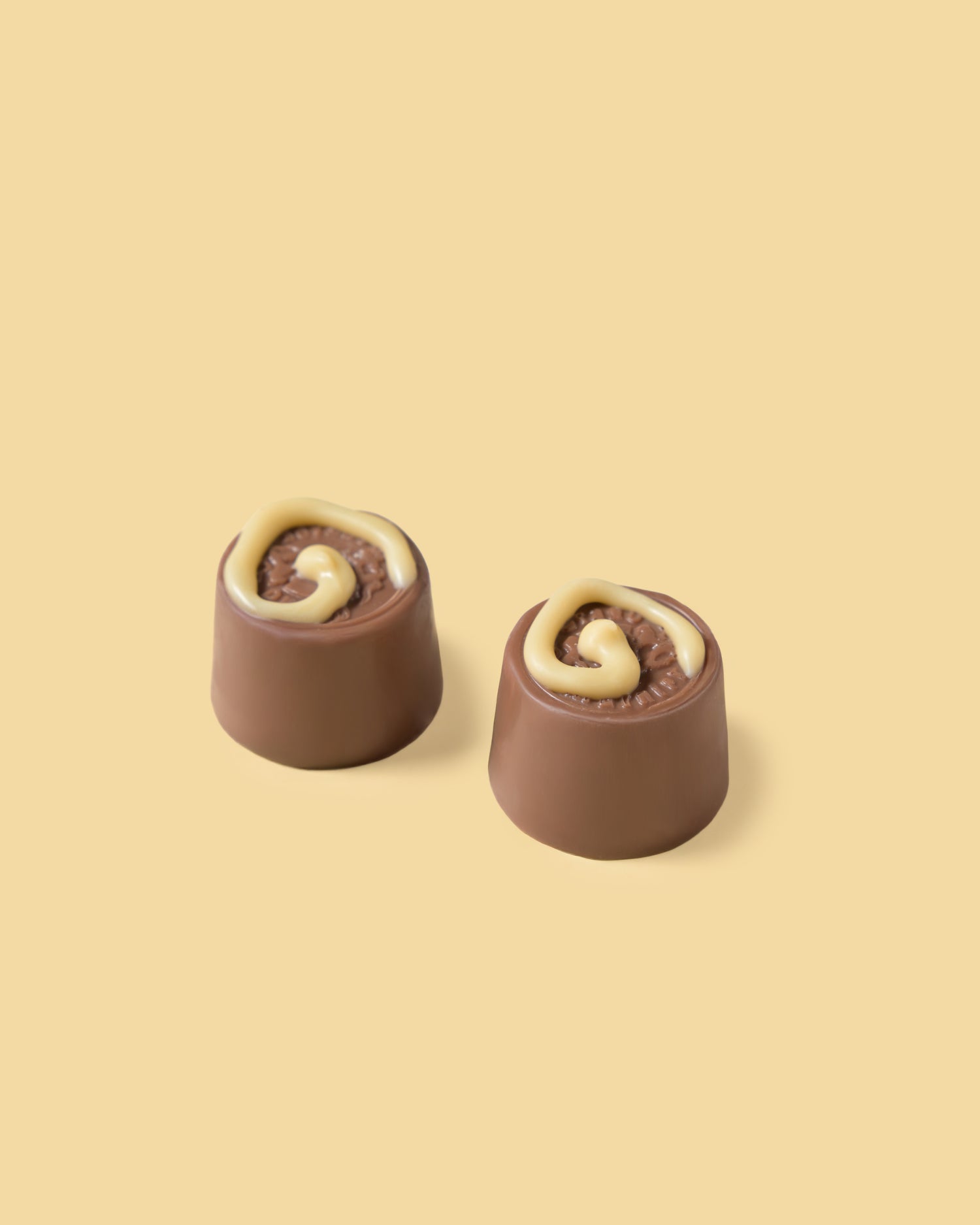 Pralina di cioccolato al latte con cereali
