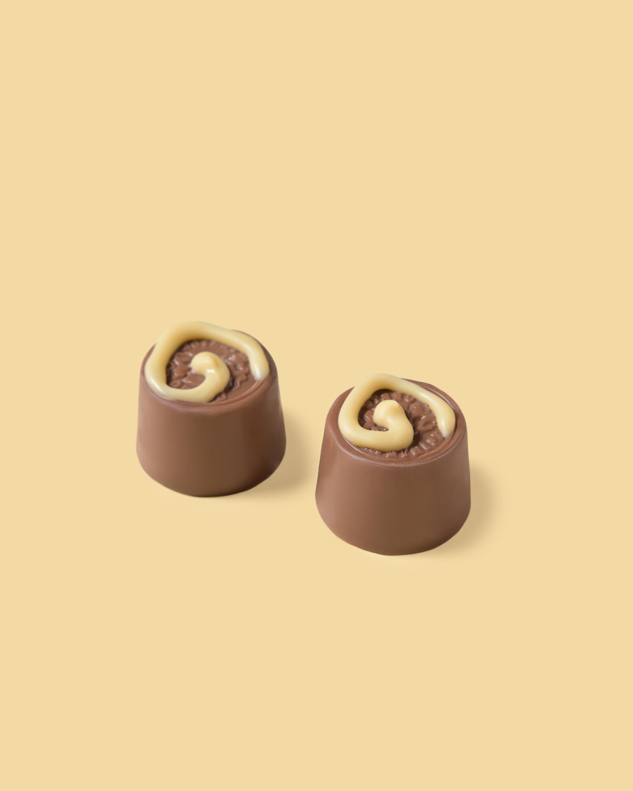Pralina di cioccolato al latte con cereali