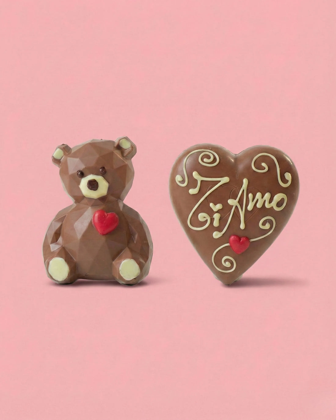 SCATOLA ORSO&amp;CUORE PERSONALIZZABILE 400GR