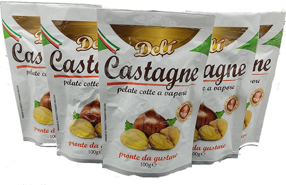 Castagne Cotte al Vapore 200 Gr.